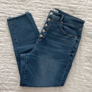 LOFT curvy skinny jeans